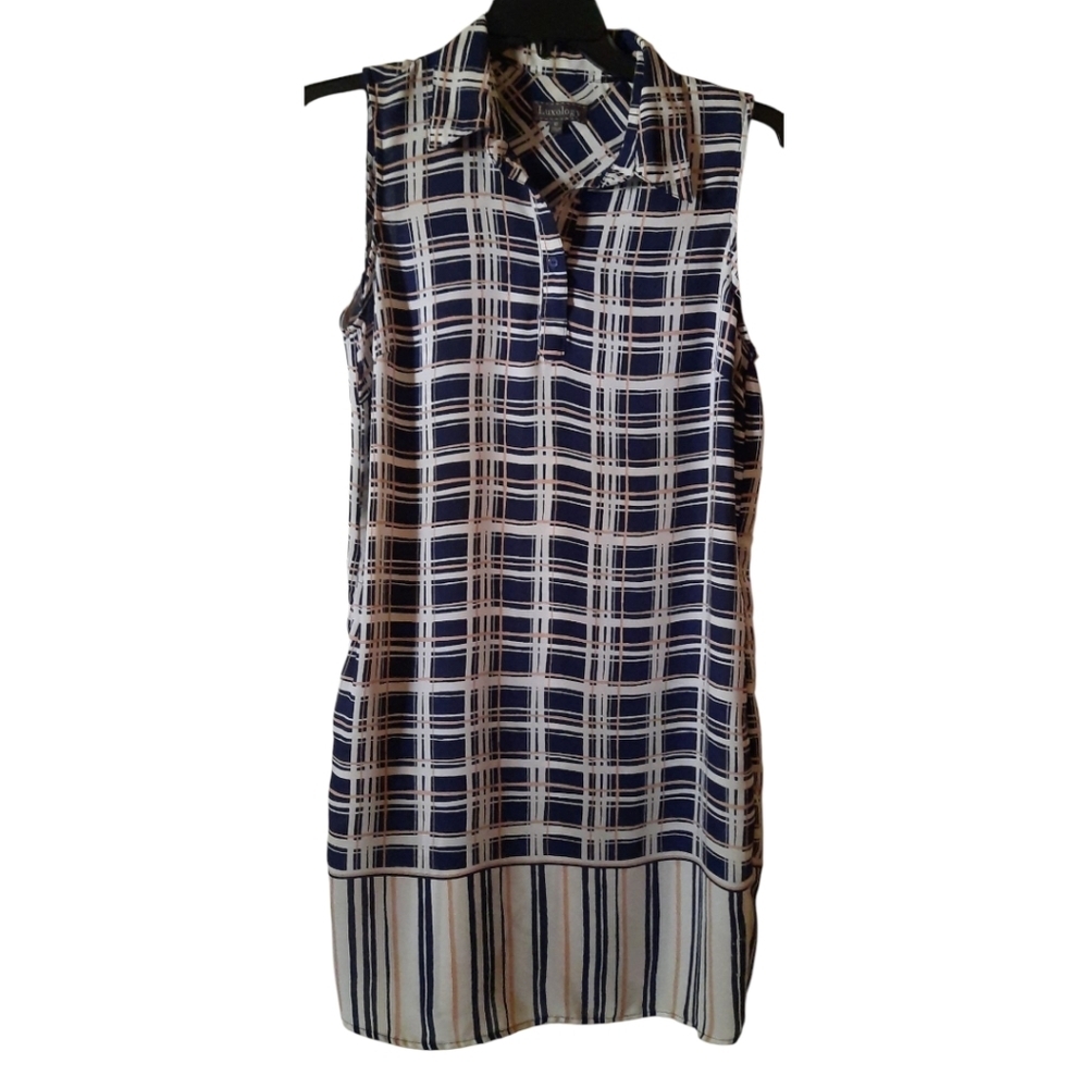 Luxology Sleeveless Dress Size 12 (Bin 11)